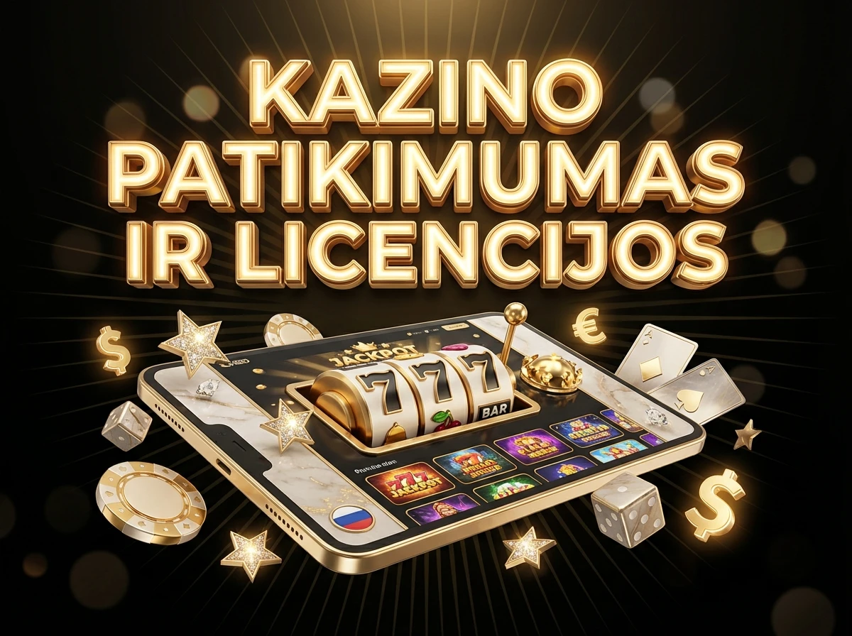 Kazino patikimumas ir licencijos